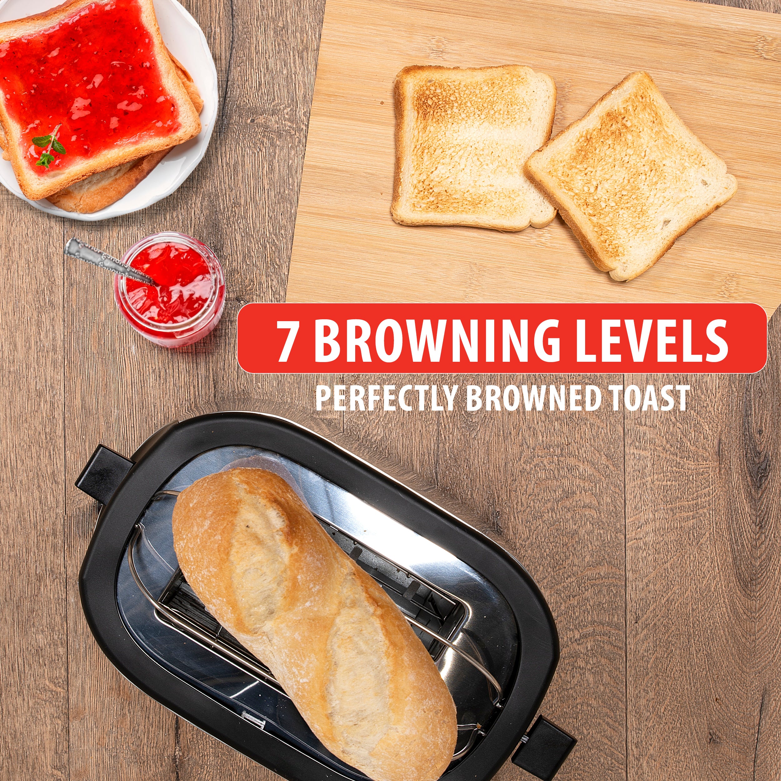 Toaster 230V Ss 1000W