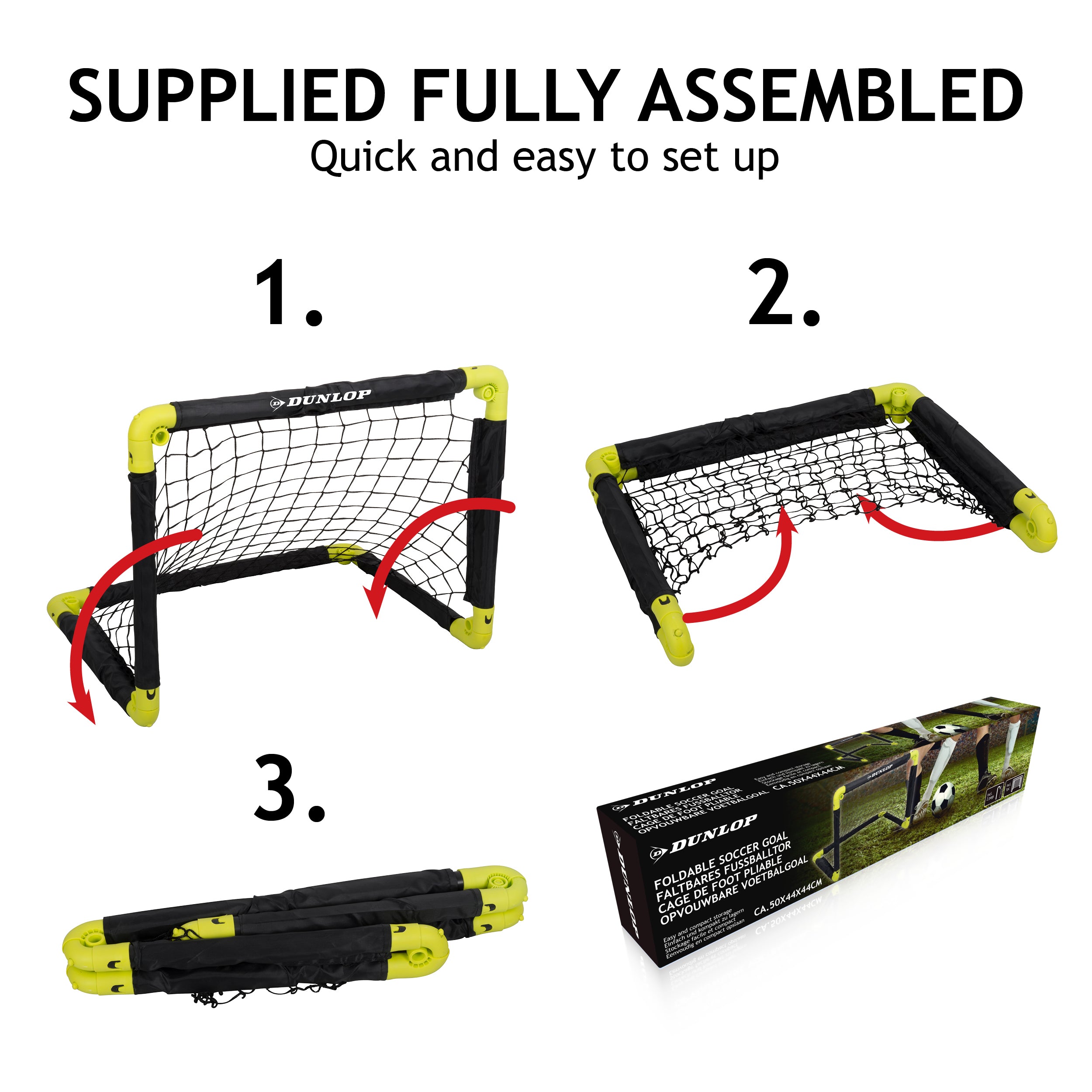 Soccer Goal Foldable 53,5Cm Pp