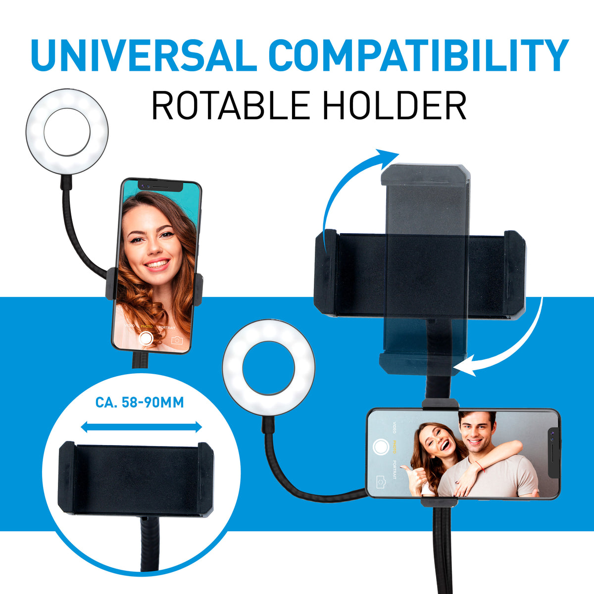 Selfie Studio 2In1 24 Led