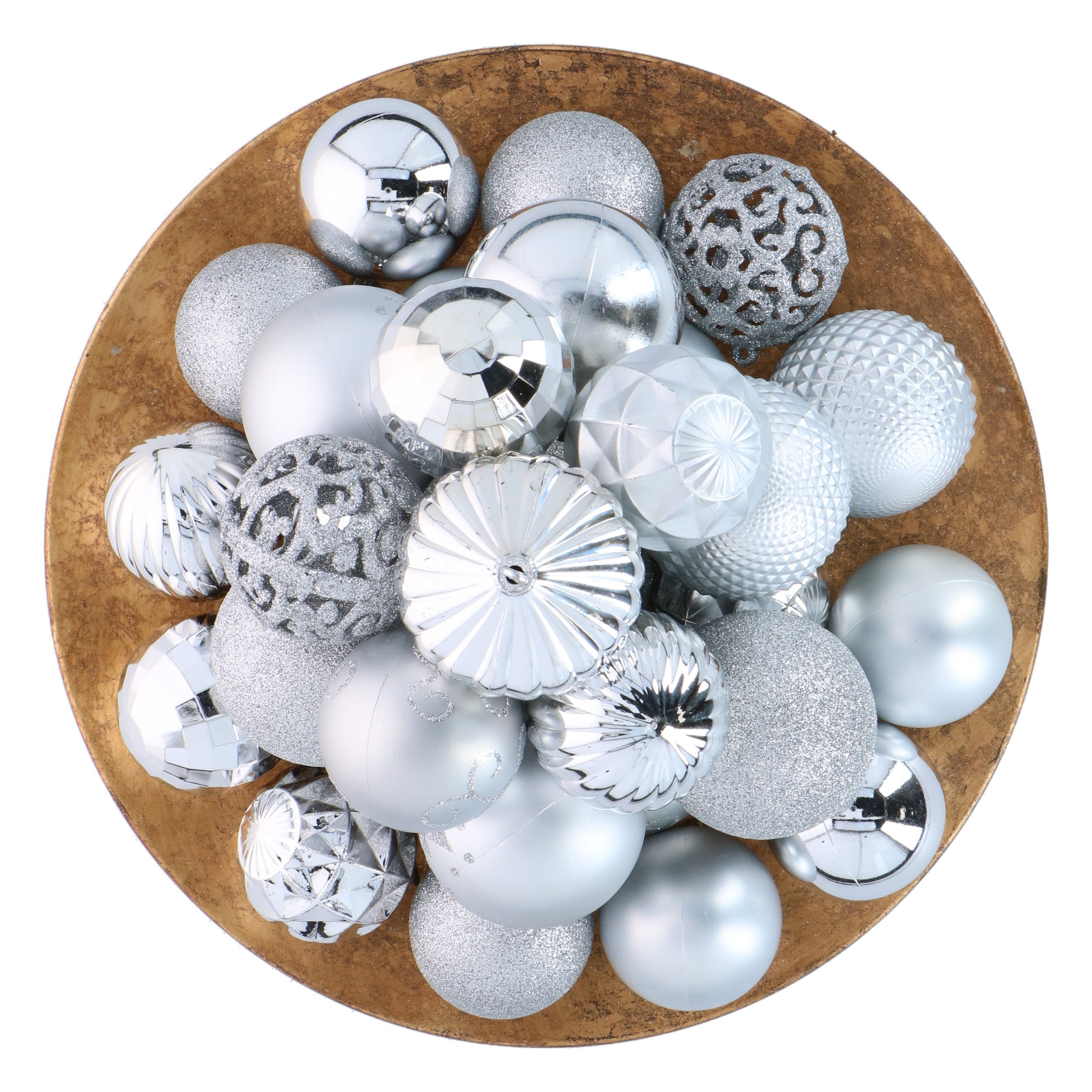 Tree Decoration Silver 60Pc