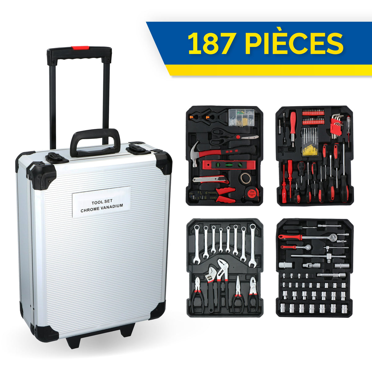 Tool Set 187Pcs St