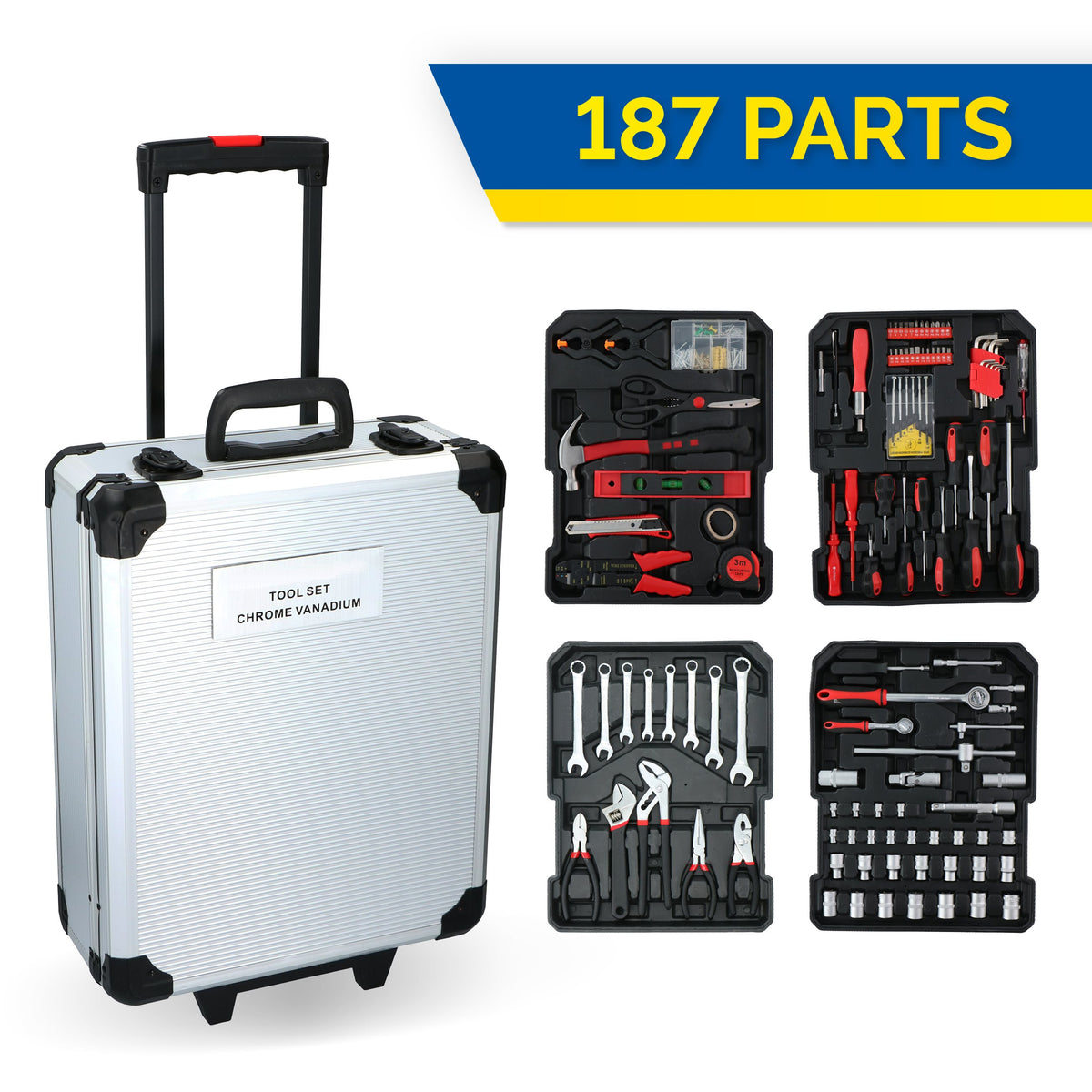 Tool Set 187Pcs St