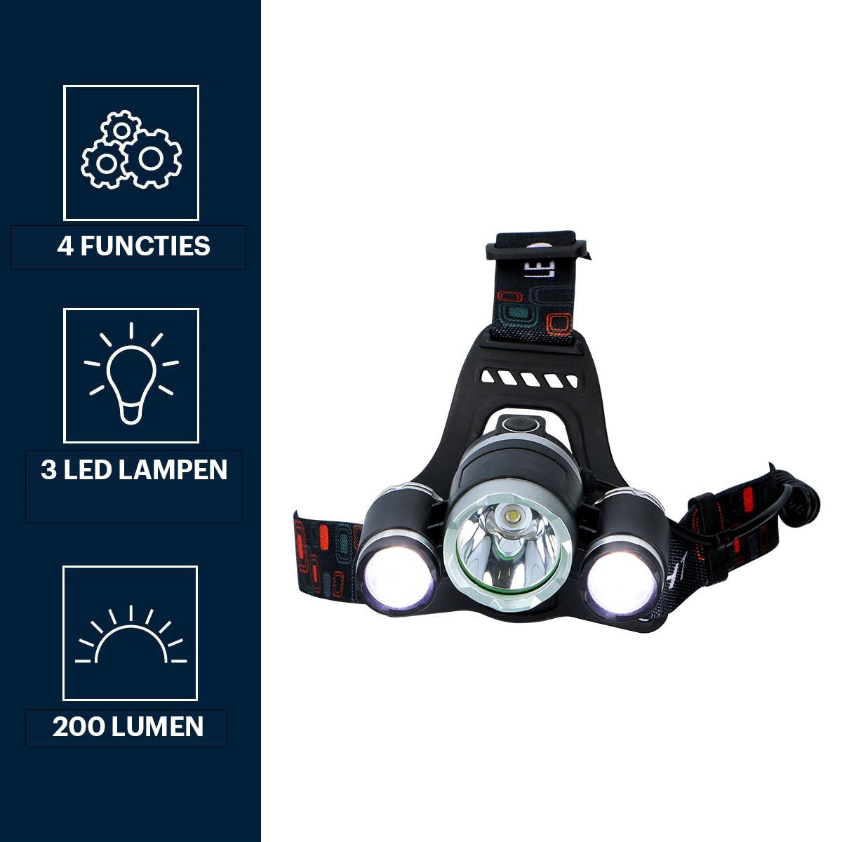 Headlight 3 Lights Pl