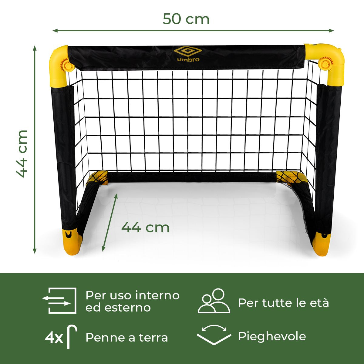 Soccer Goal Set 55Cm 2Pc