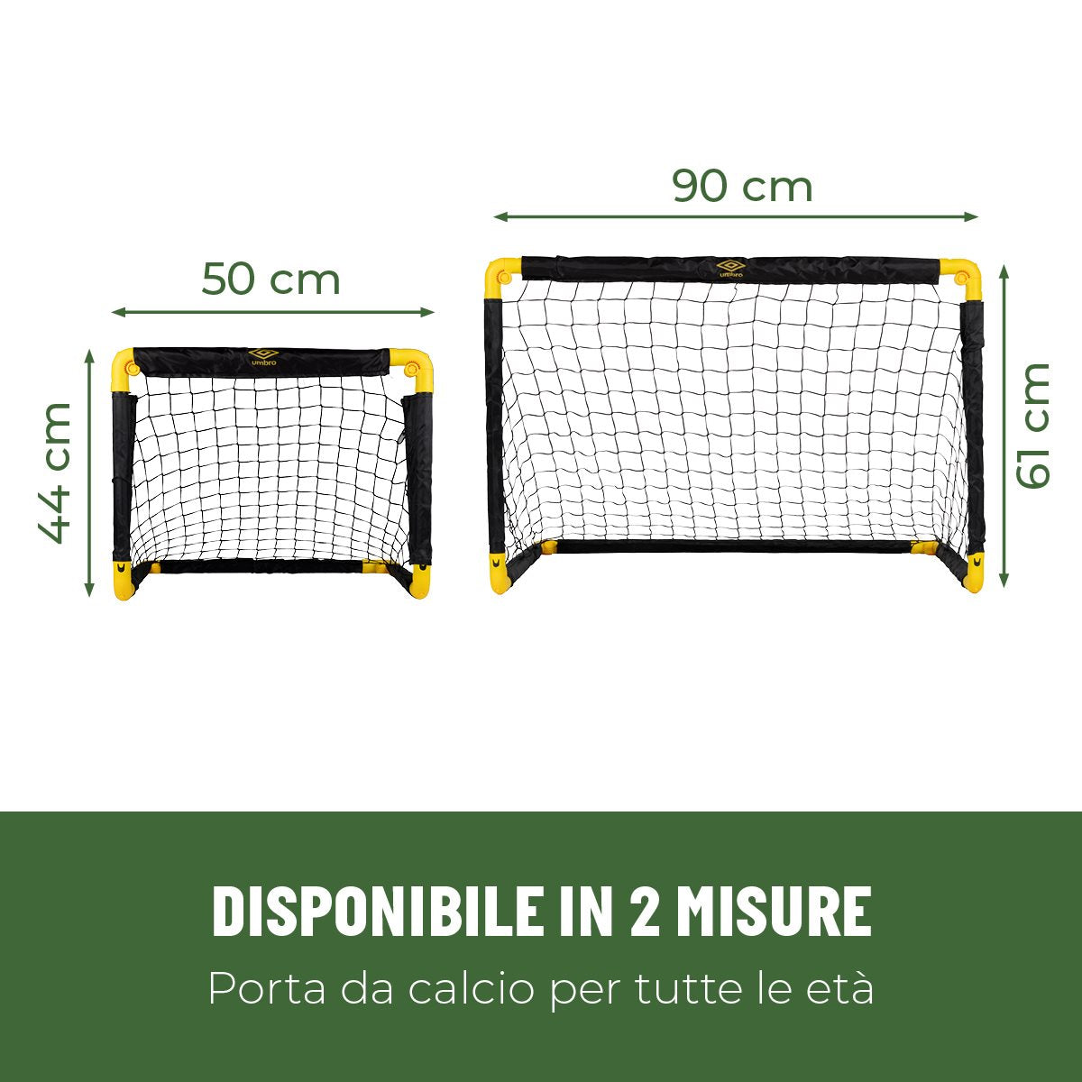 Soccer Goal Set 55Cm 2Pc