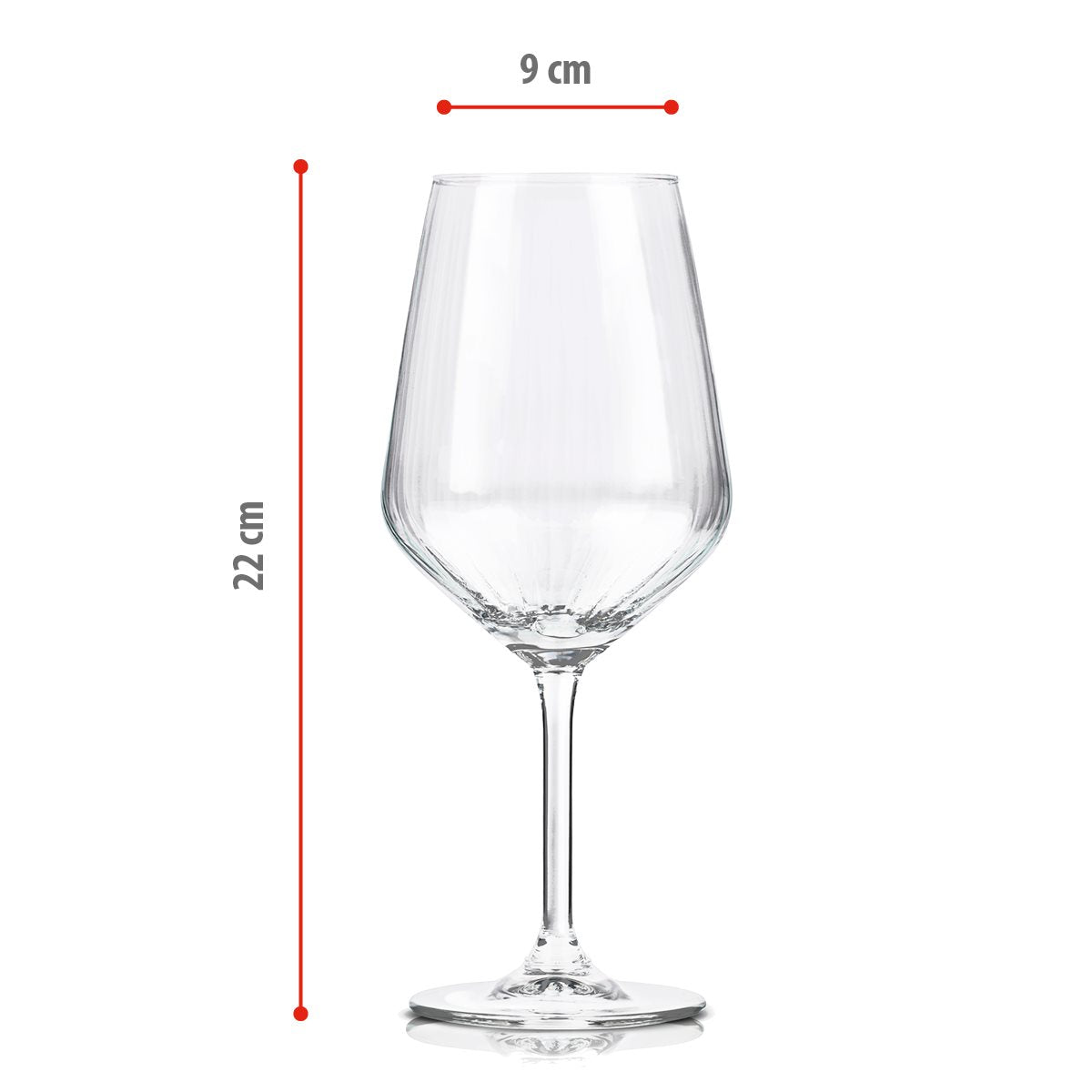 Wine Glass 500Ml 4Pc