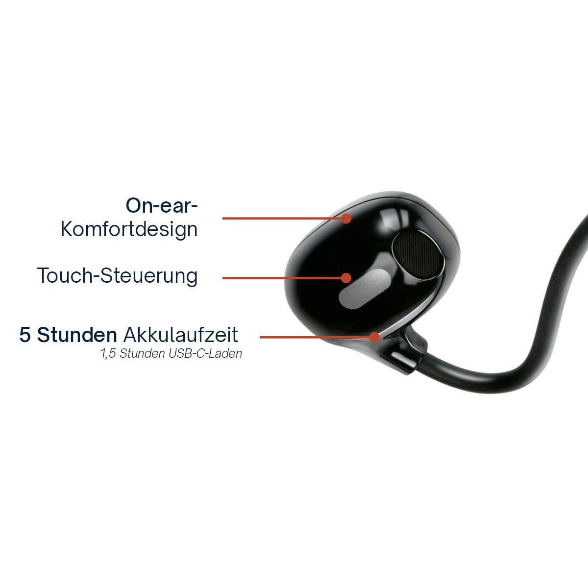 Earphones Bt Air Conduction
