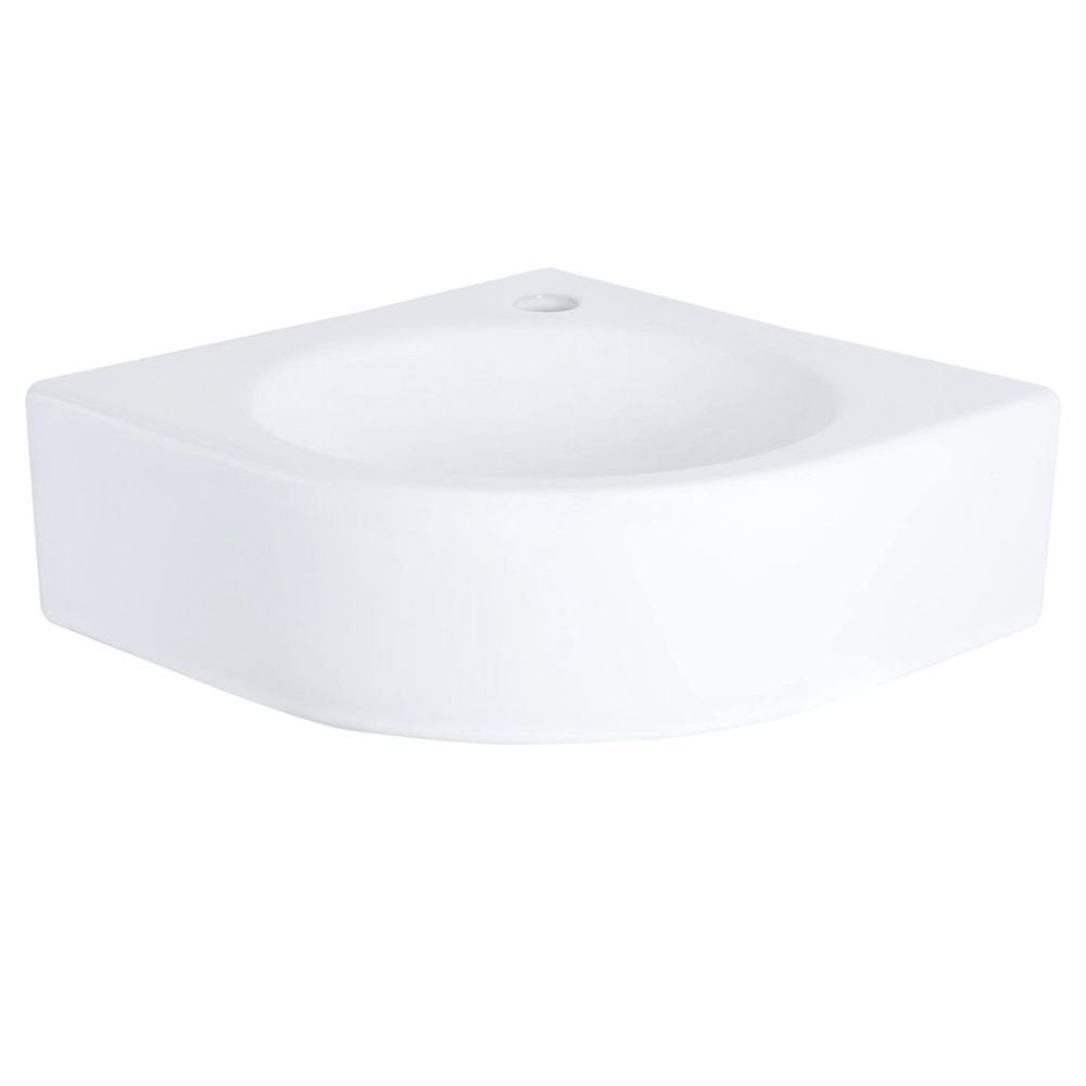 Fonteinset Keramiek Kraan Gebogen Mat Zwart 30 X 30 X 10 Cm