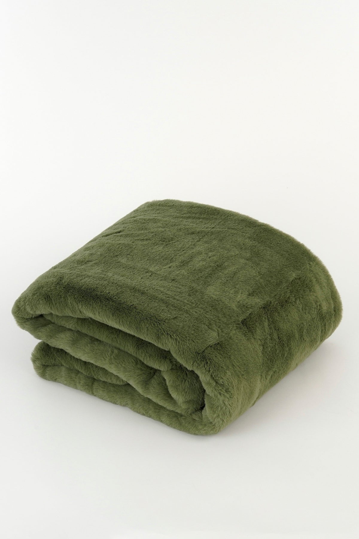 Bronte Fleece Blanket - L200 X W150 Cm - Dark Green