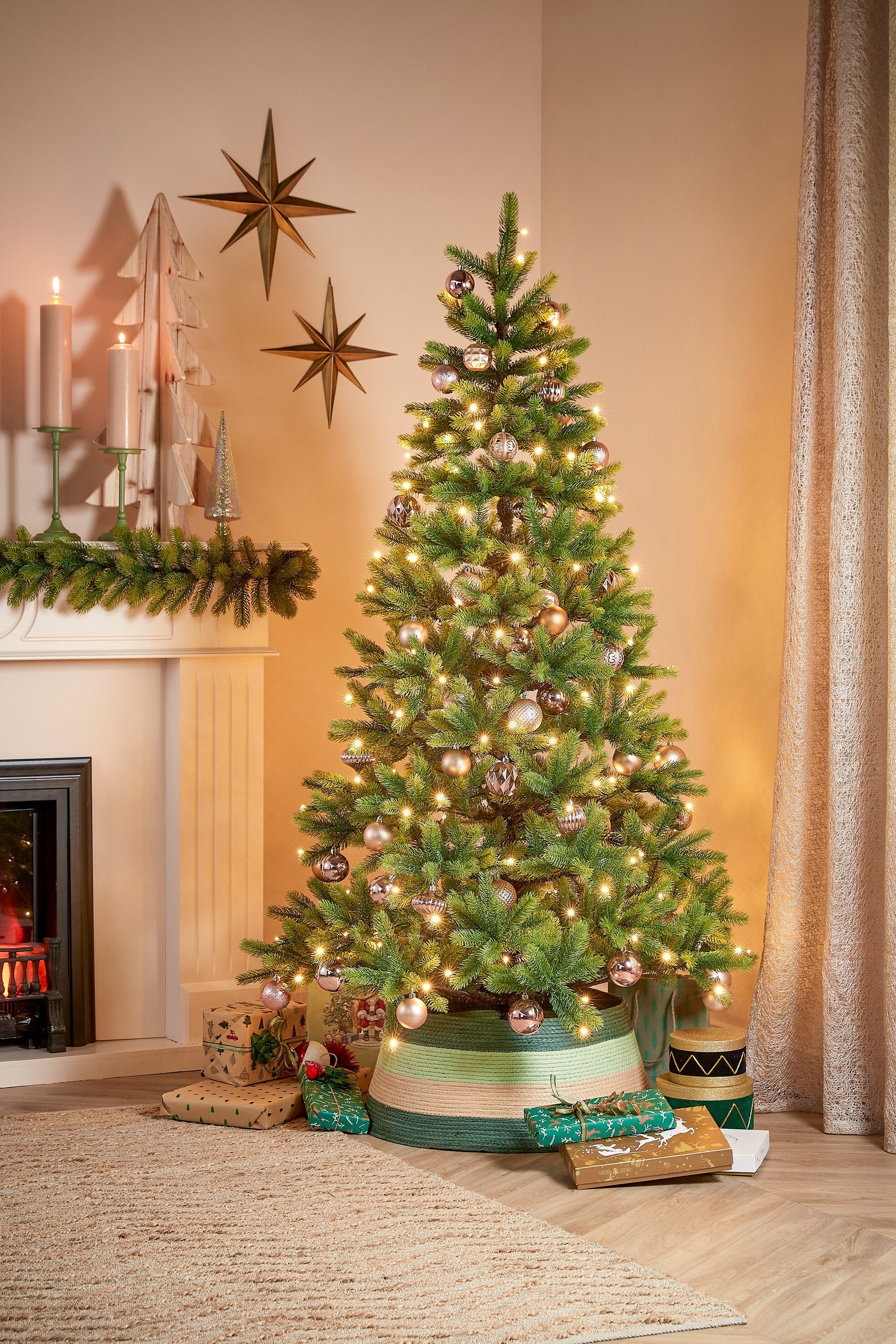 Treeskirt Green Fsc Mix - H26Xd58Cm