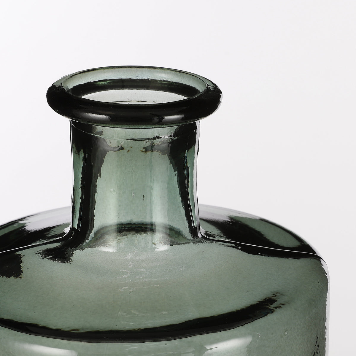Guan Bottle Glass Grey - H40Xd15Cm