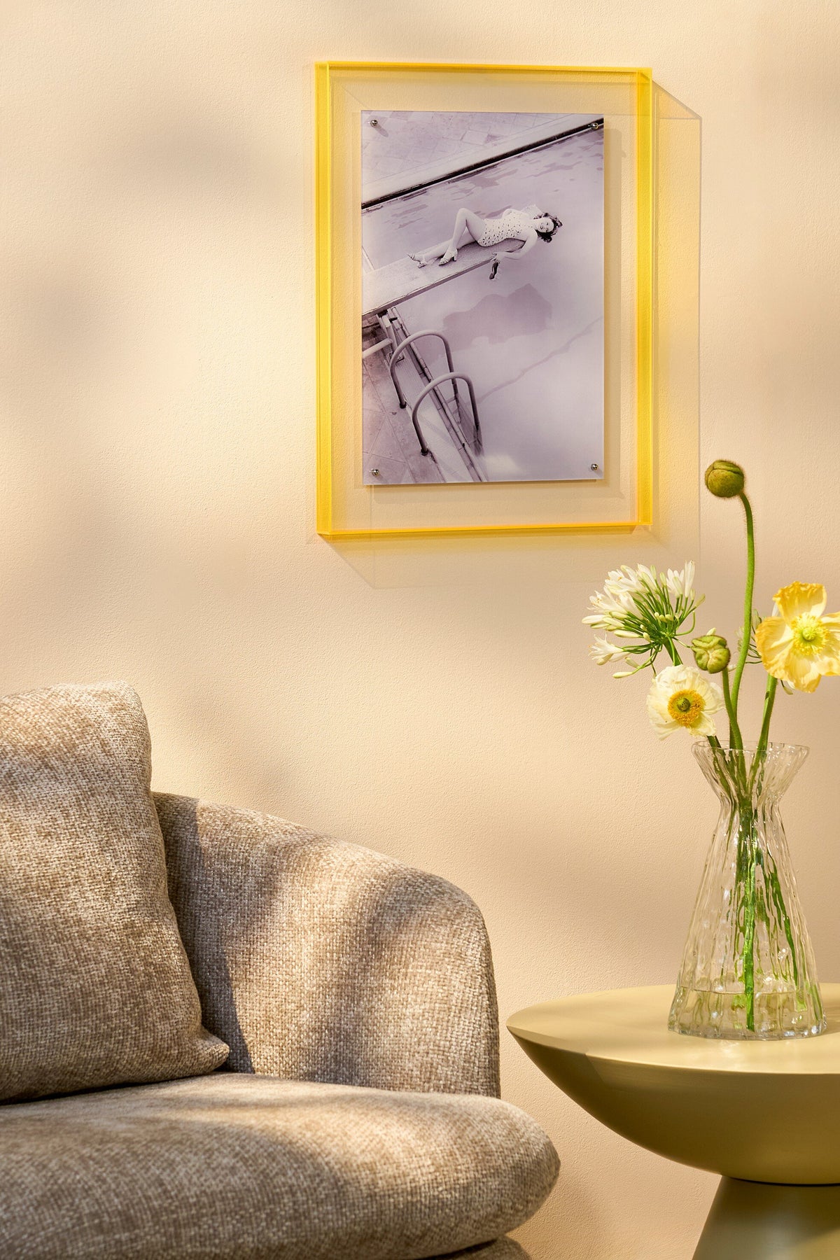 Walldecoration Woman Grey - L40Xw3Xh50Cm