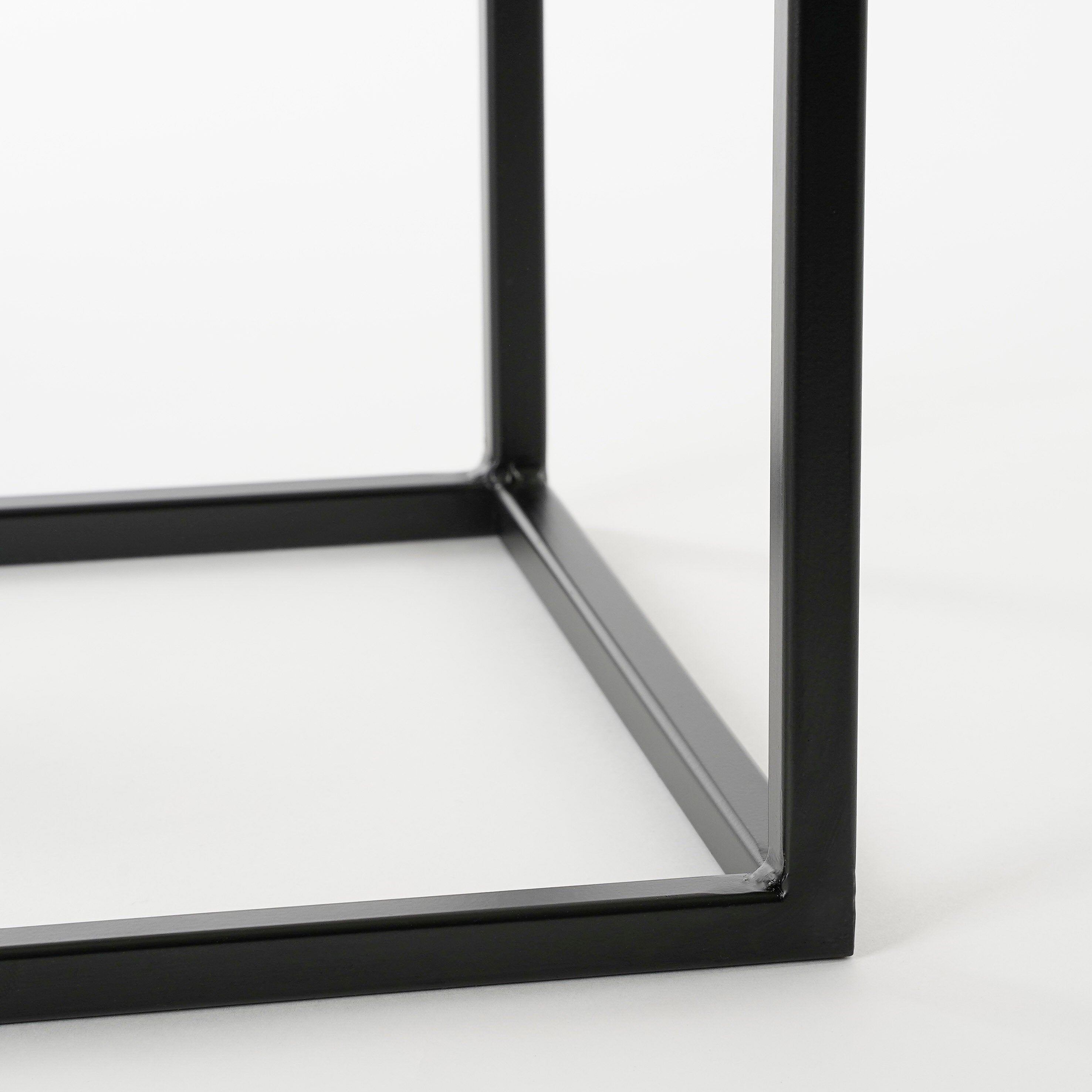 Goa Table Black Set Of 2 - L30Xw30Xh70Cm