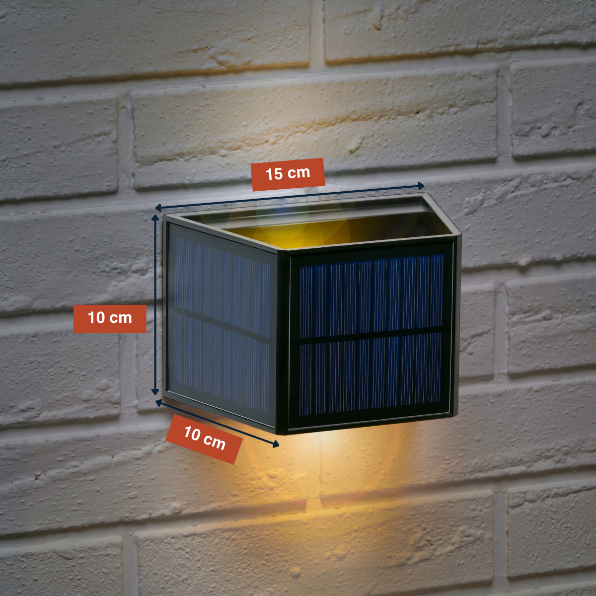 Solar Up And Down Wall Light