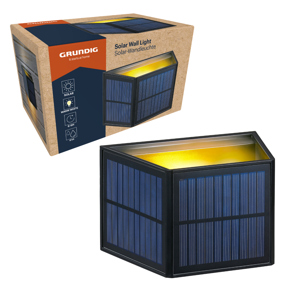 Solar Up And Down Wall Light