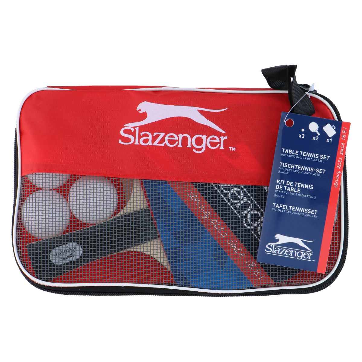 Table Tennis Set 6Pcs Wd