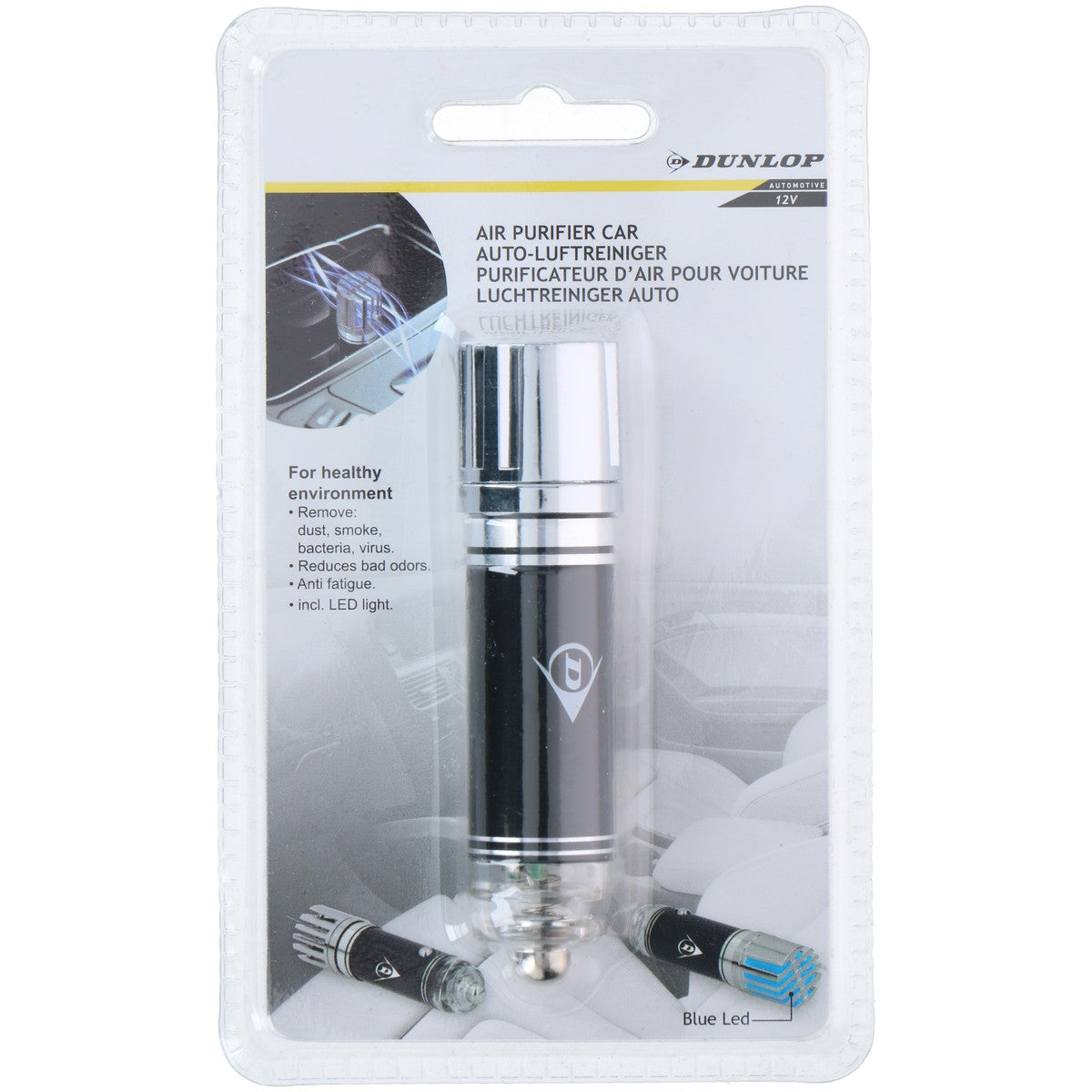 Air Purifier Dc12V 0.216W Black