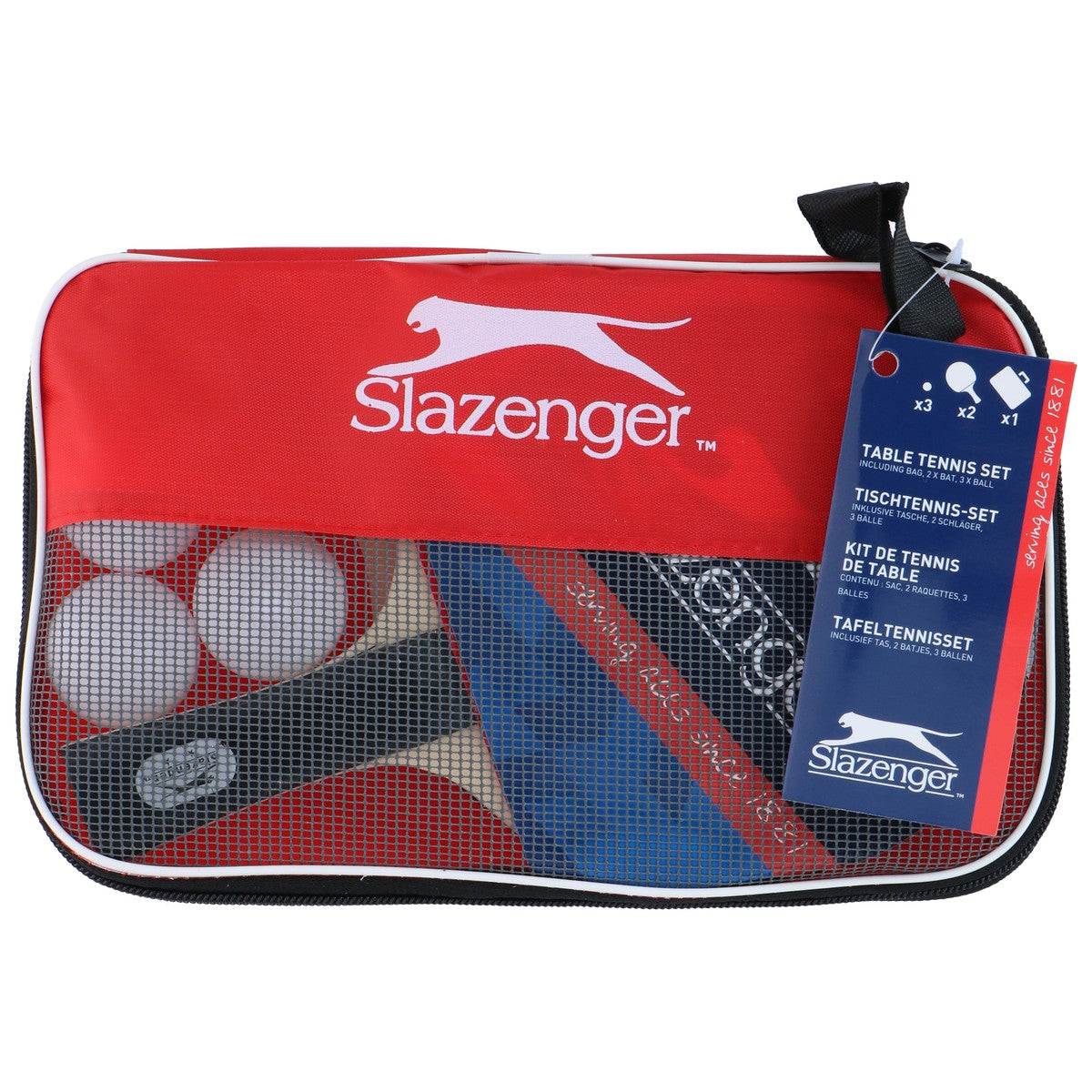 Table Tennis Set 6Pcs Wd