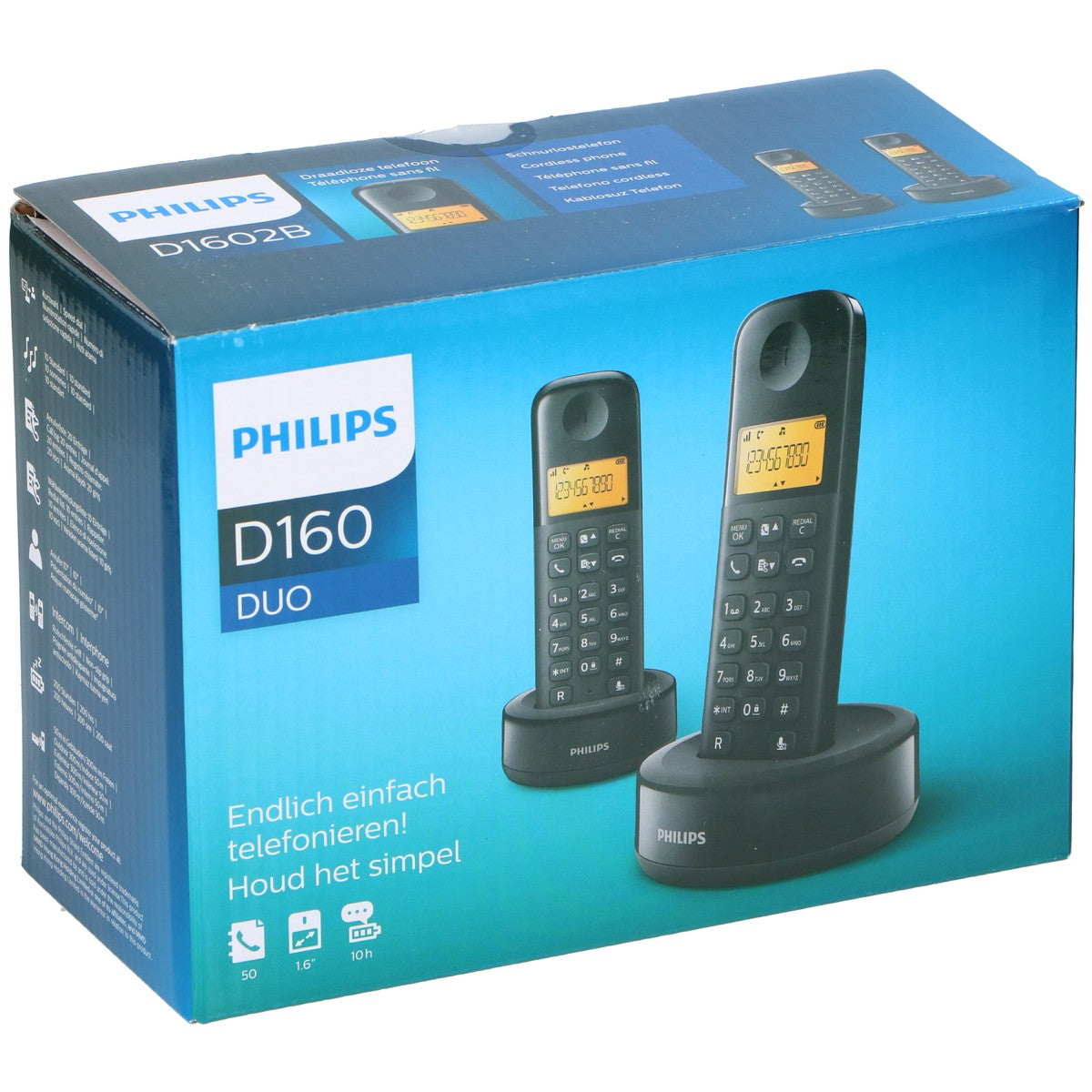 Telephone D1602B/01 Dual Abs