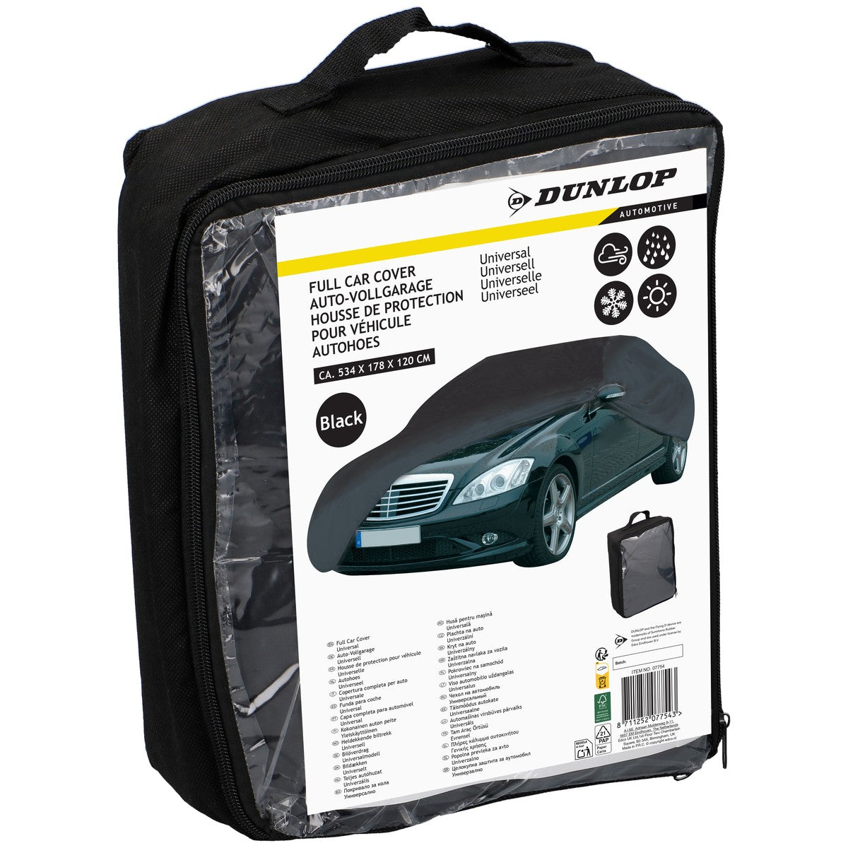 Carcover Xl 534X178X120Cm Peva