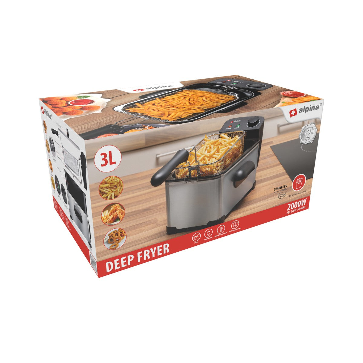 Deep Fryer 3L 2000W