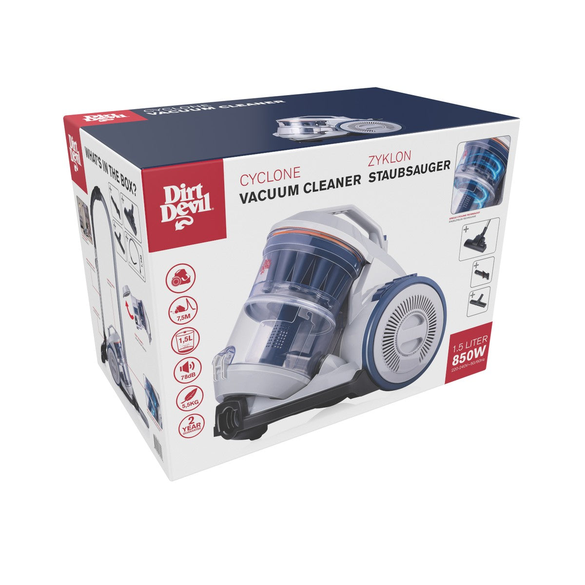 Vacuum Cleaner Bagless Dd2501