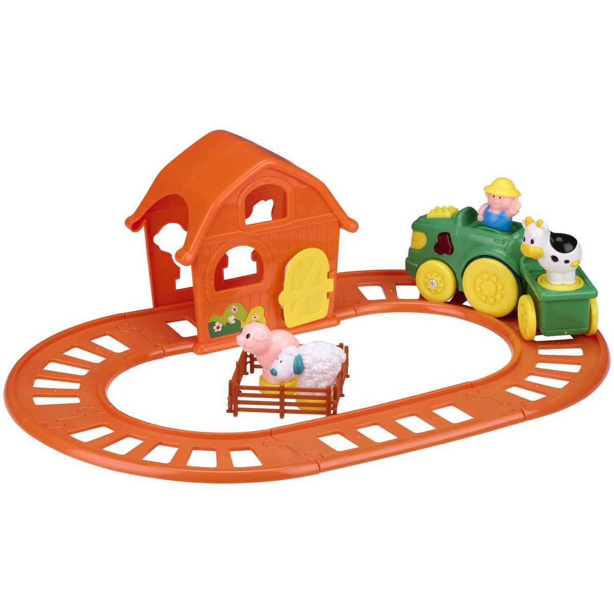 Train Set Farm 12Pc