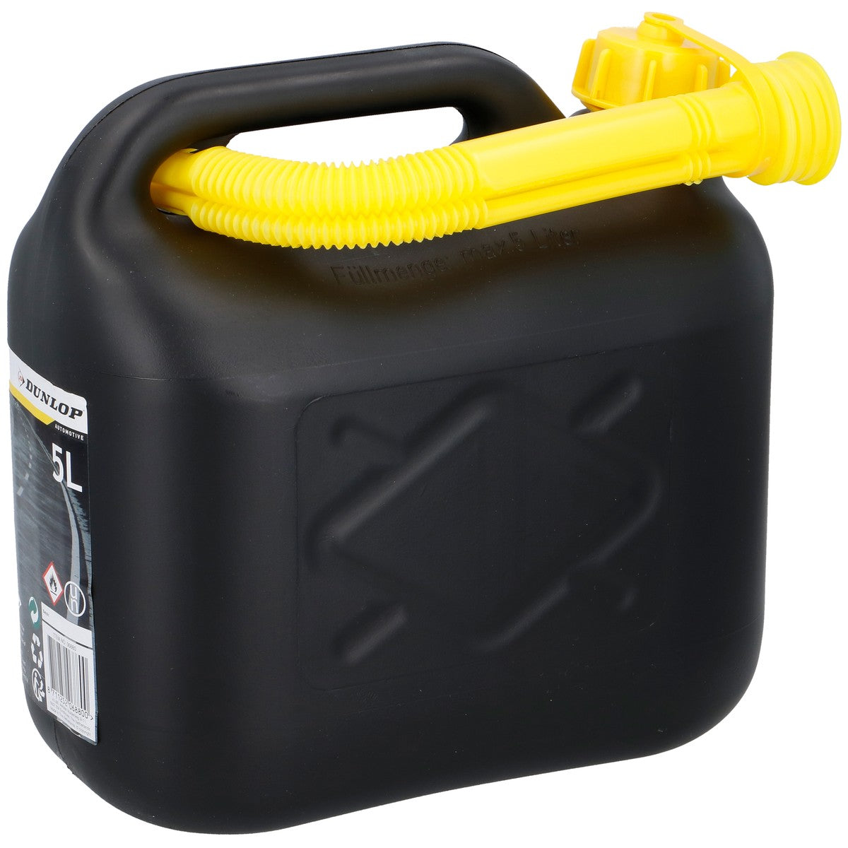 Jerrycan 5Ltr. + Spout Black
