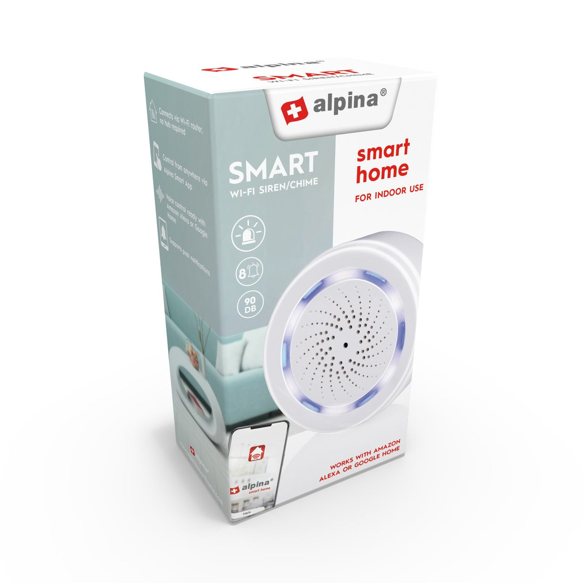 Smart Indoor Siren 5V 90Db