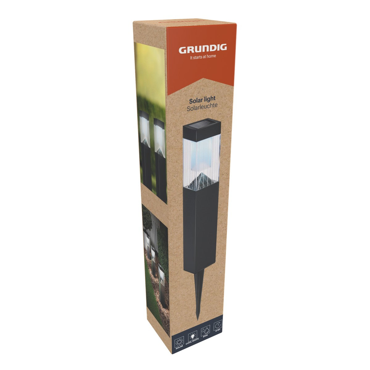 Solar Light 6,5X34Cm 2Led 1Pc