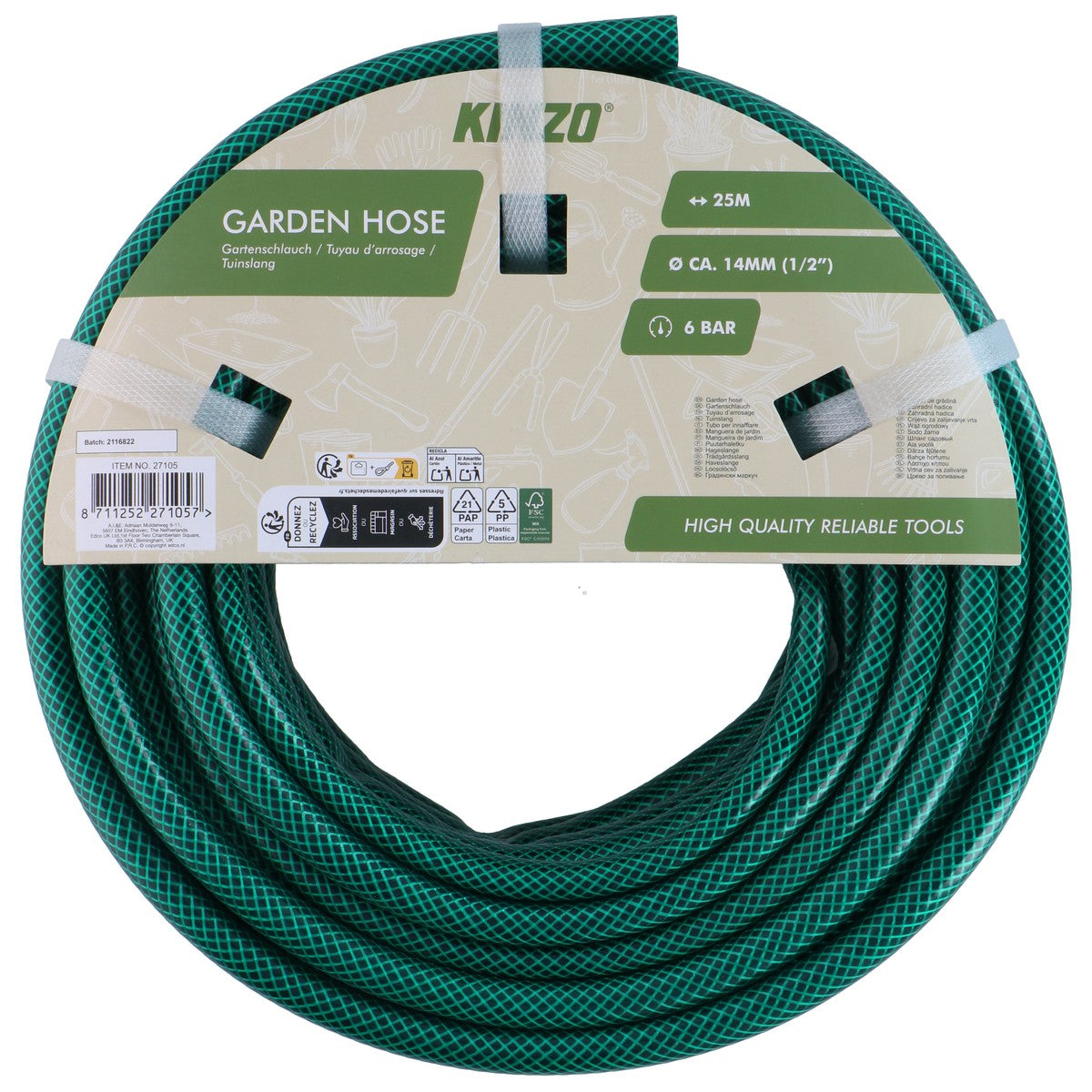Garden Hose Ø14Mm 25M