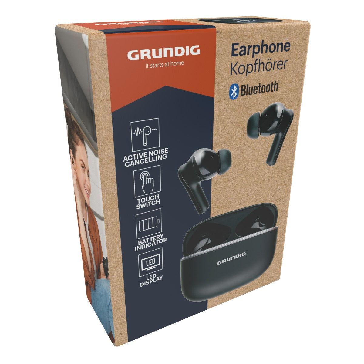 Earphone Bt Anc 300Mah