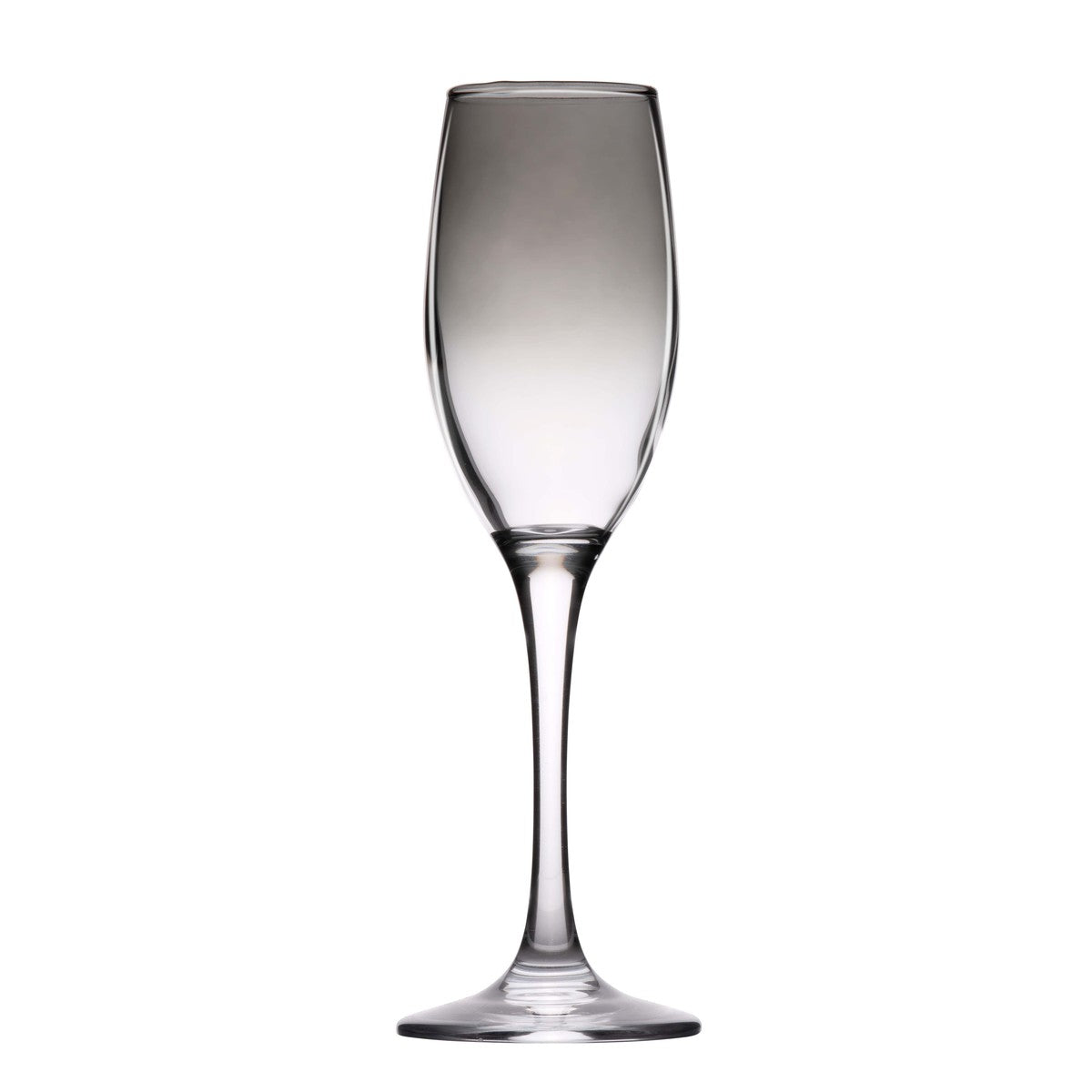 Champagne Glass - Smoke 4Pc