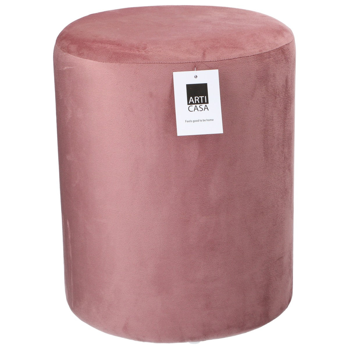Stool Velvet Pink