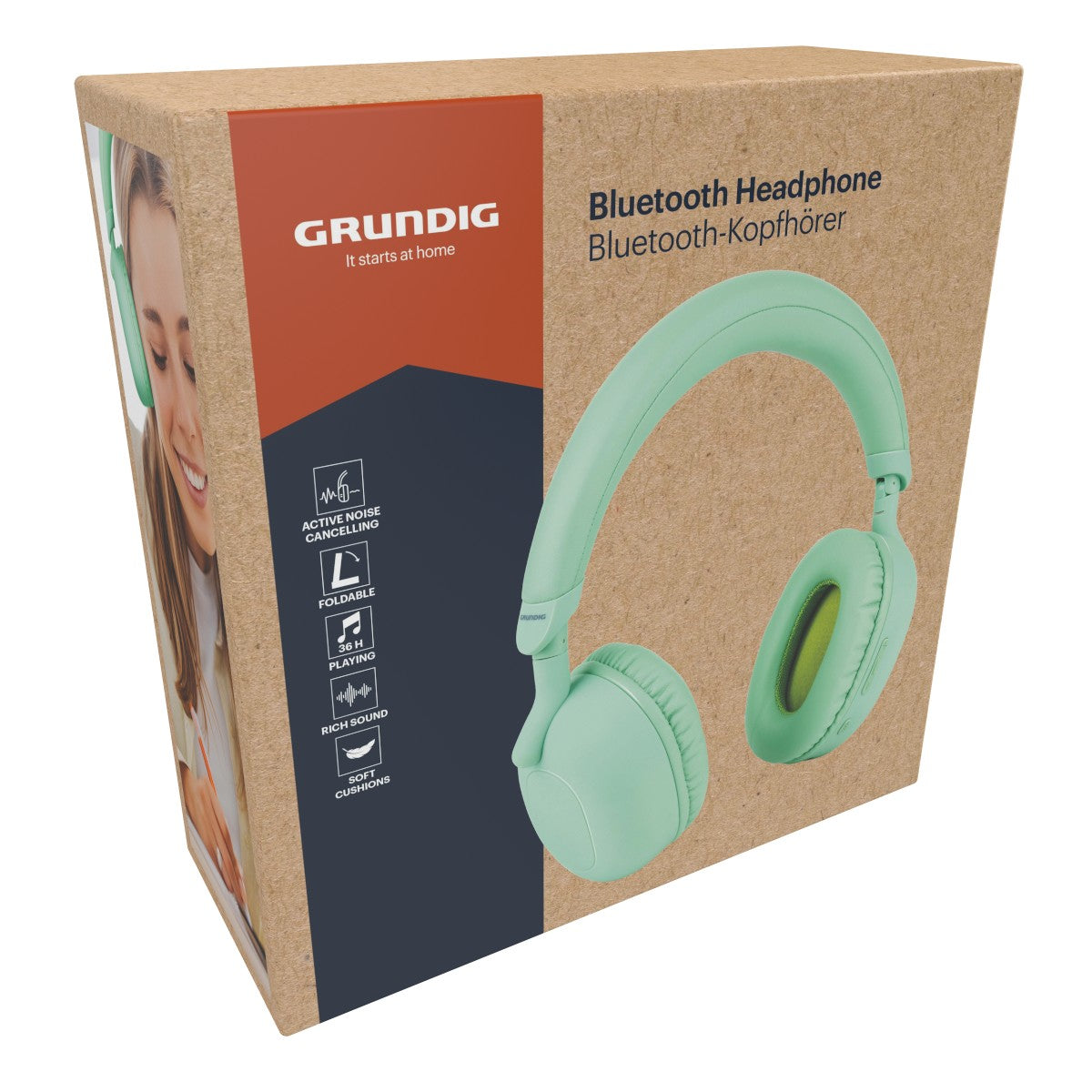 Bluetooth Headphone Anc 300Mah