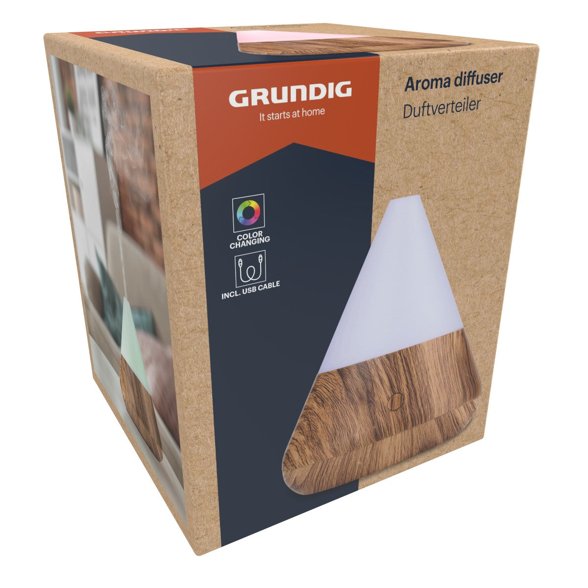 Aroma Diffuser With Led Lighting