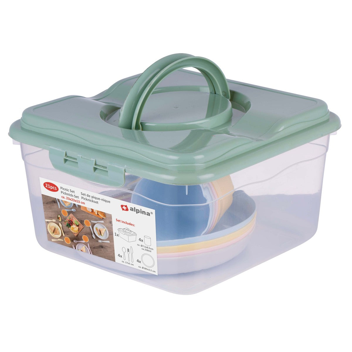 Picnic Set 21Pc