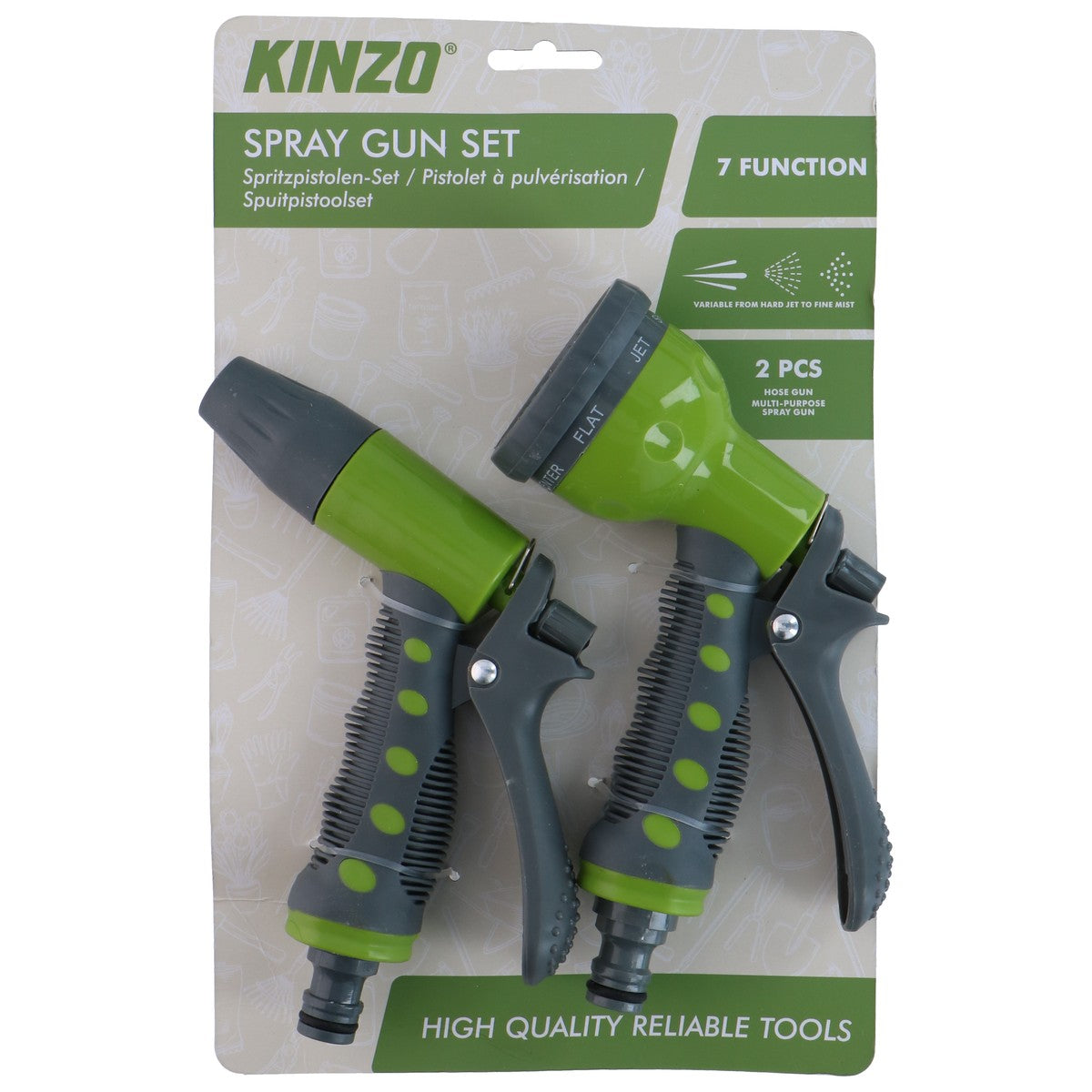 Spray Gun Set 2Pc