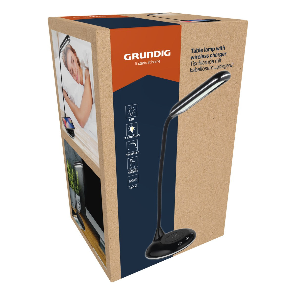 Charger Wireless & Lamp Usb