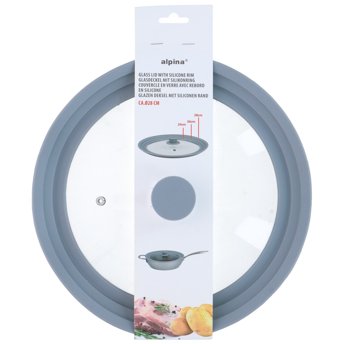 Lid Ø28Cm