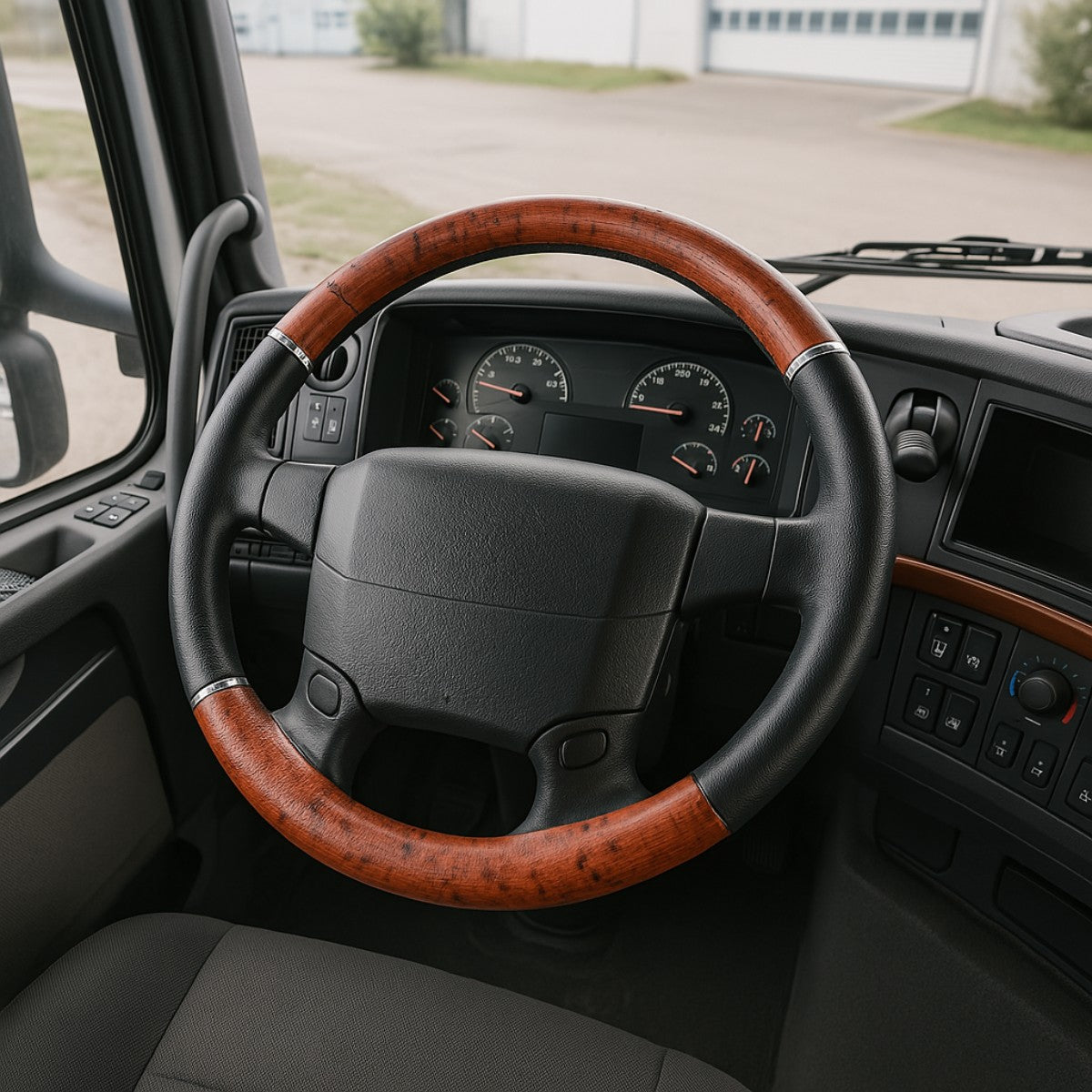 Steering Wheel Cover Truck Pu