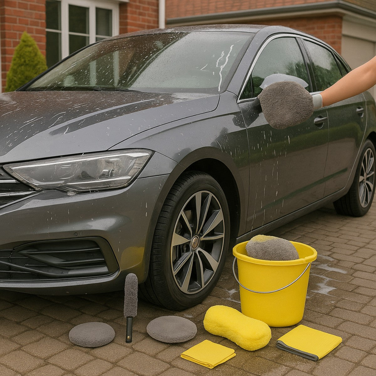 Car Cleaning Set 9Pcs.