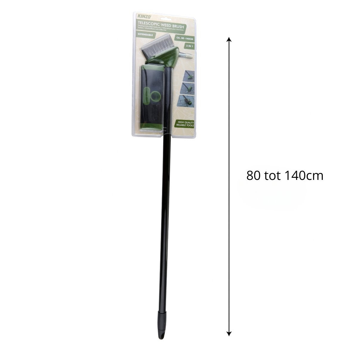 Telescopic Weed Brush Set 3In1