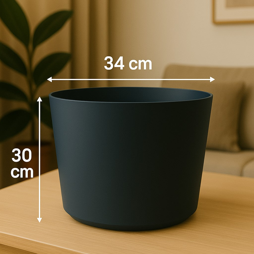 Pot Tubo D34Cm Dgrey