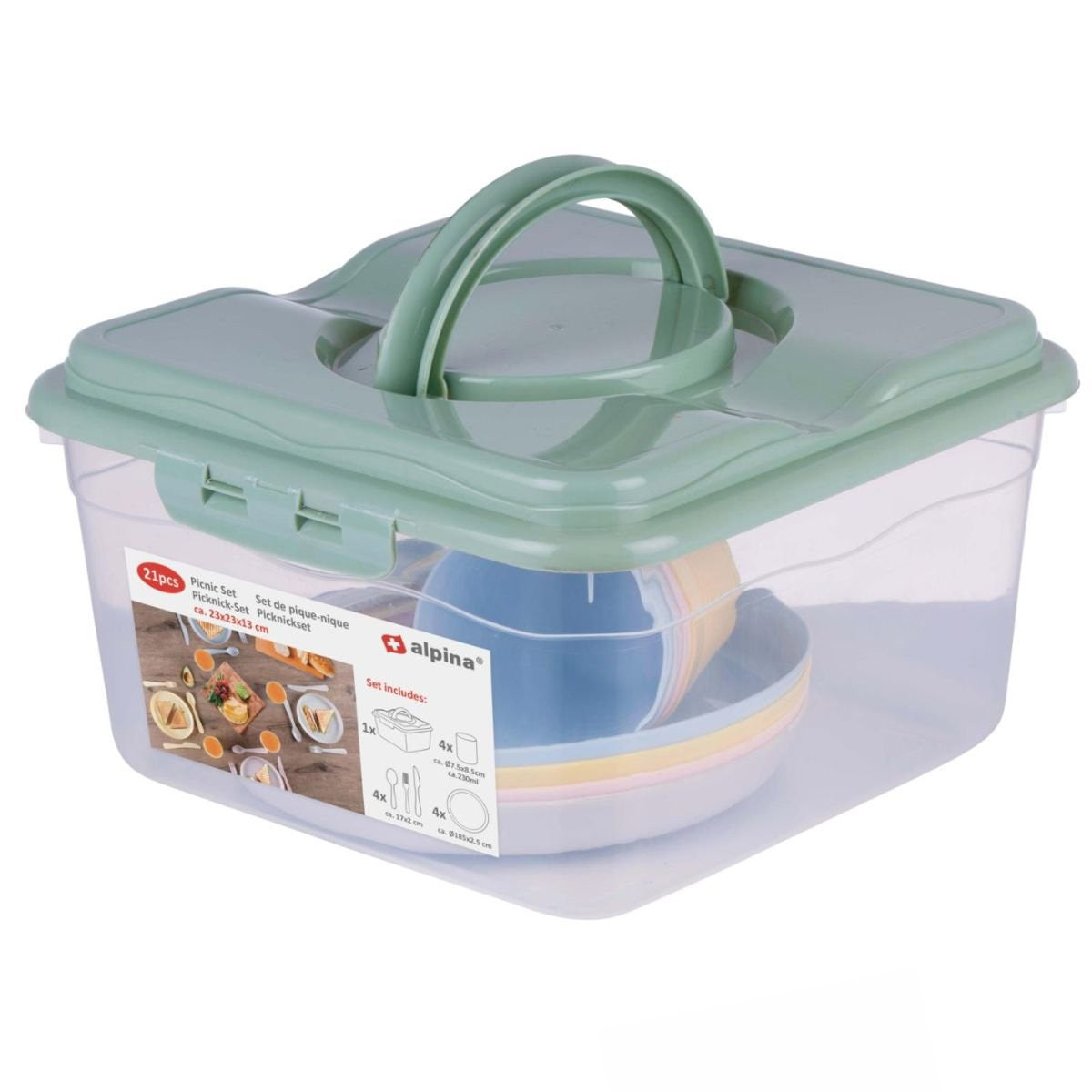 Picnic Set 21Pc