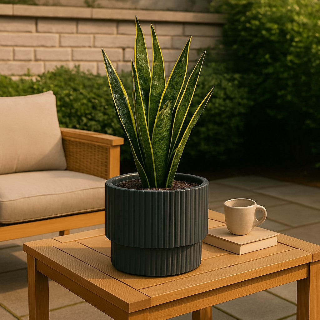 Pot Milly D30Cm Grey