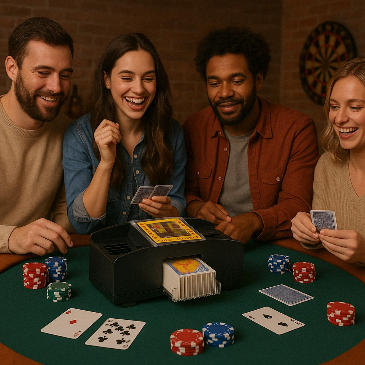 Playing Card Shuffle Machine