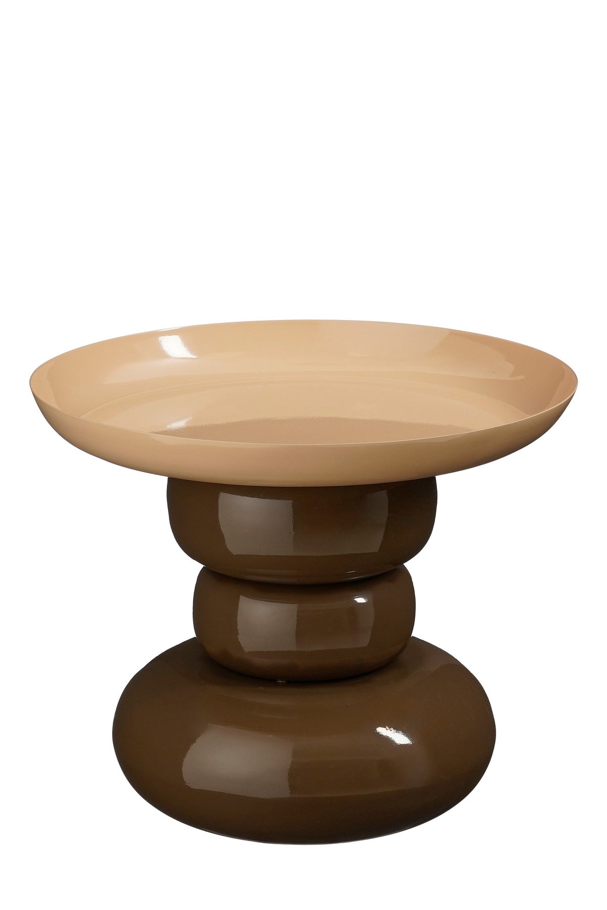 Zita Bijzettafel Bruin