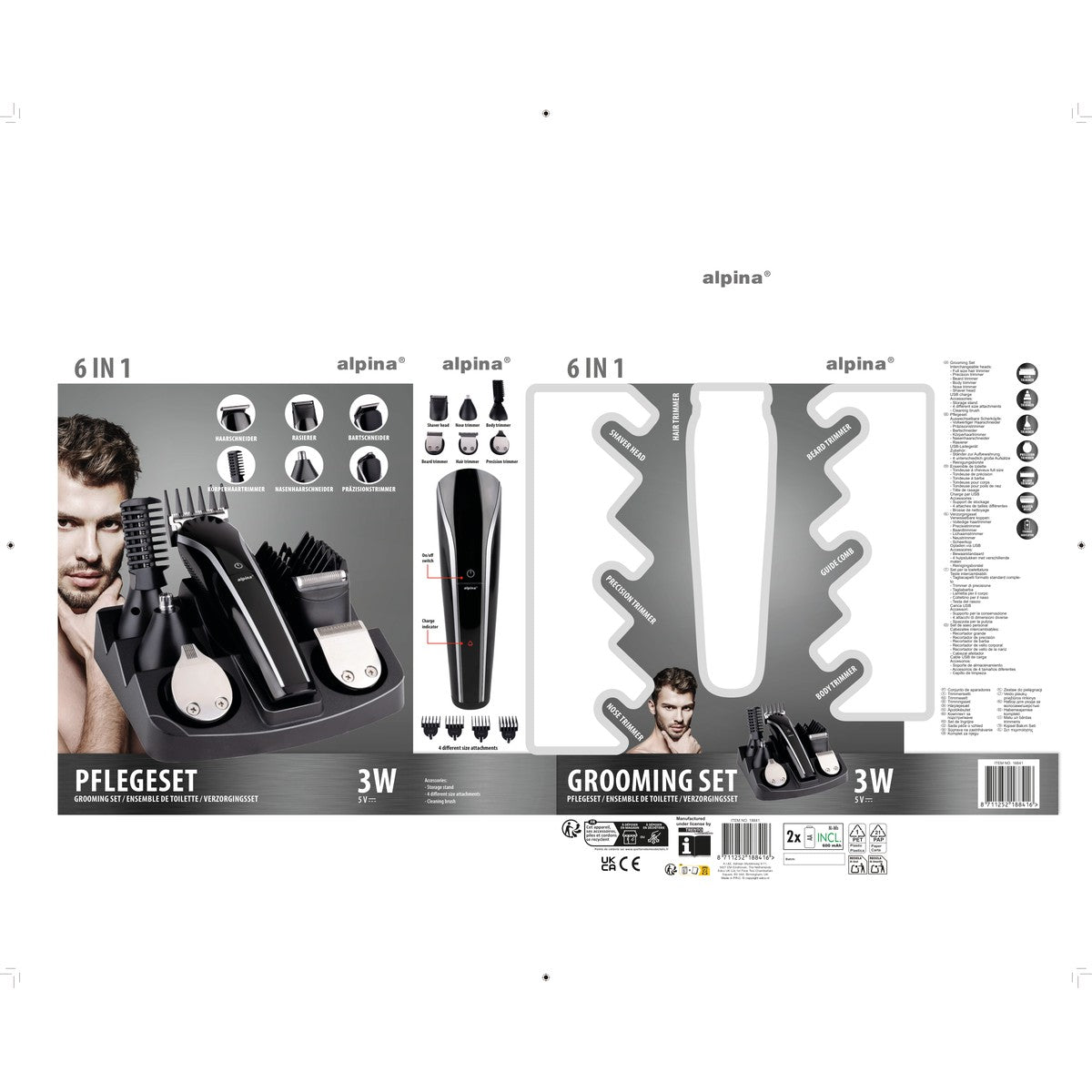 Hair Trimmer Rechargeable