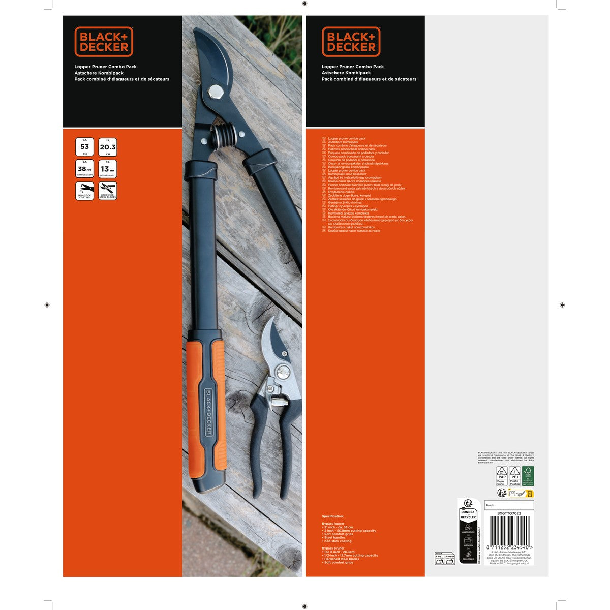 Tool Set Bypass Lopper+Pruner